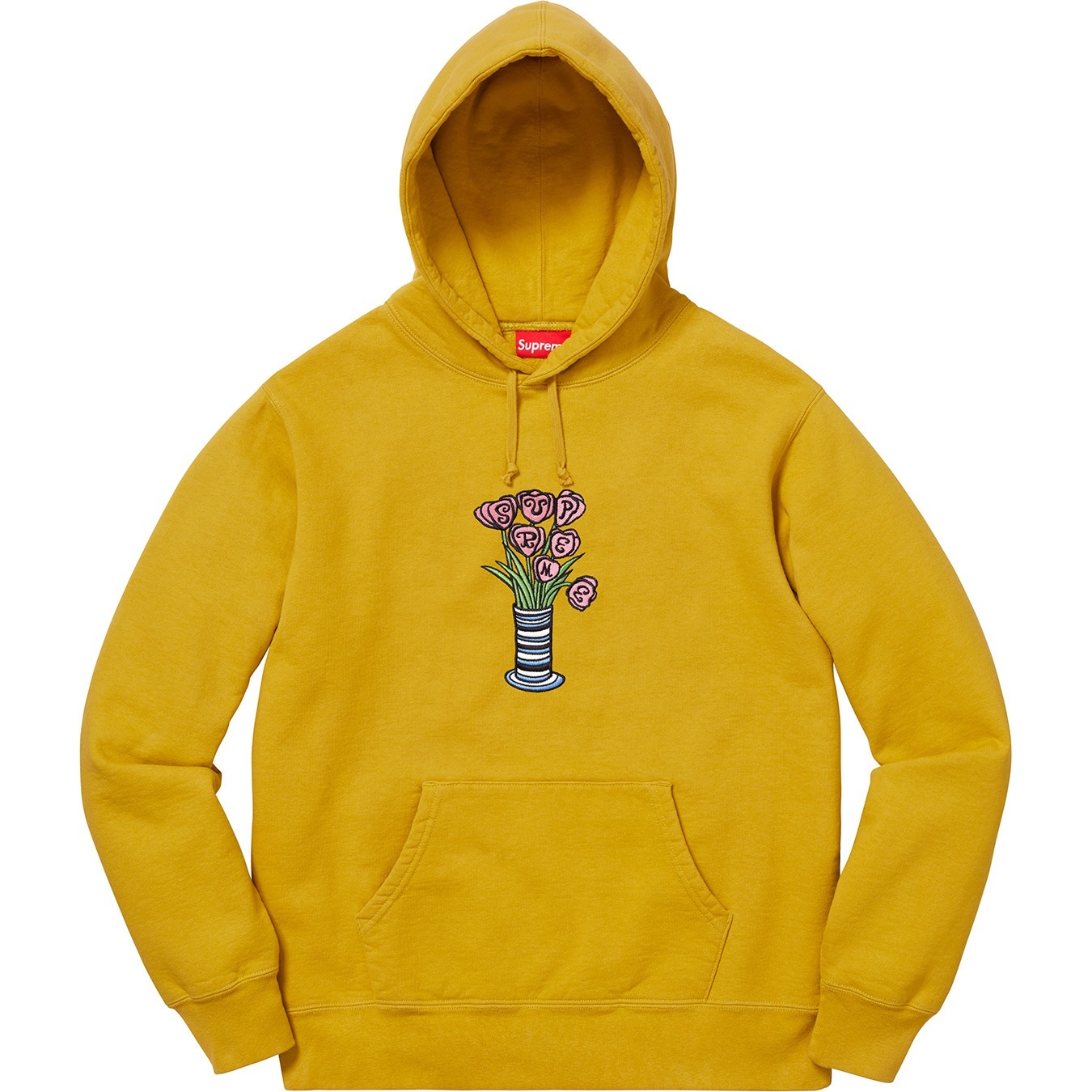 Flowers Hooded Sweatshirt view 3